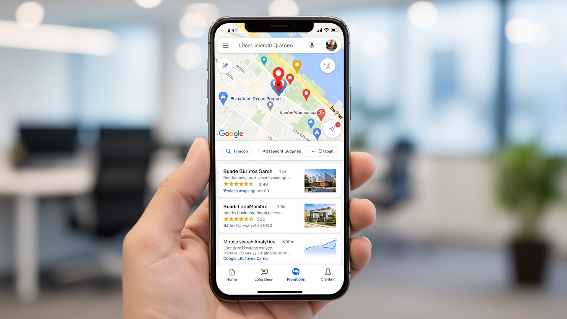 Mobile optimization improving local SEO visibility